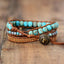 Turquoise Tranquility Wrap Bracelet