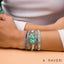 Turquoise Oasis Wrap Bracelet