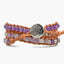 Violet Whisper Wrap Bracelet