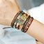 Mystic Reflection Wrap Bracelet