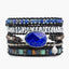 Divine Azure Wrap Bracelet