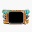 Regal Turquoise Weave Apple Watch Strap