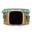 Regal Turquoise Weave Fitbit Watch Strap