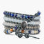 Explorer’s Lapis Wrap Bracelet