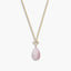 Soothing Rose Quartz Drop Necklace