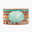 Serene Waters Amazonite Wrap Bracelet