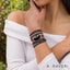 Onyx Guardian Wrap Bracelet