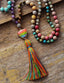 Radiant Chakra Tassel Necklace