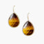 Sunset Amber Drop Earrings