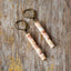 Coral Column Dangle Earrings