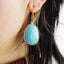 Aqua Serenity Waterdrop Earrings