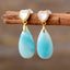 Ethereal Treasures Teardrop  Earrings