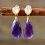 Ethereal Treasures Teardrop  Earrings