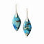 Ocean Breeze Jasper Petal Earrings