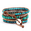 Turquoise Temple Pilgrim Wrap Bracelet