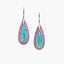 Lavender Touch Drop Earrings