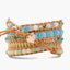 Ocean's Whisper Amazonite Wrap Bracelet