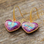 Aurora Heart Earrings