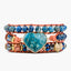 Deep Sea Heart Wrap Bracelet