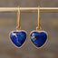 Enchanted Jasper Hearts Earrings