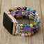 Divine Amethyst Aura Watch Stretch Strap