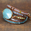 Serene Waters Amazonite Wrap Bracelet