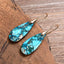 Deep Blue Teardrop Earrings