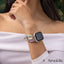 Aqua Serenity Embrace Apple Watch Stretch Strap