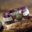 Lavender Wisdom Weave Bracelet