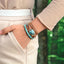 Turquoise Tranquility Wrap Bracelet