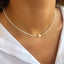 Pearl Oasis Solitaire Necklace