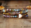 Inner Glow Jasper Wrap Bracelet