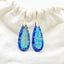 Deep Sea Teardrop Earrings