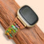 Rainbow Earth Harmony Fitbit Watch Strap