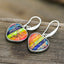 Heartful Aura Drop Earrings