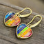 Heartful Aura Drop Earrings