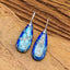 Deep Sea Teardrop Earrings