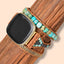 Regal Turquoise Weave Fitbit Watch Strap